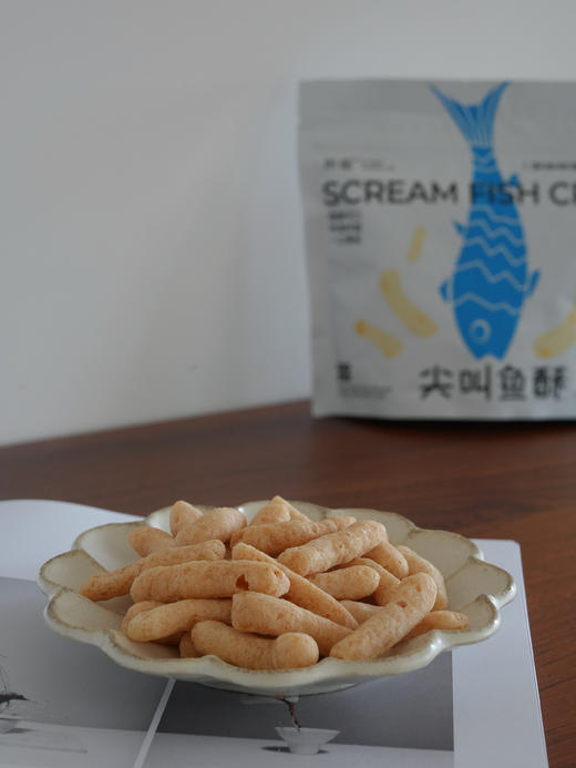【米惦尖叫鱼酥】鲜到尖叫！真的有鱼肉的鱼酥！ 1:1还原食材本身！ ▪ ≥30%含量的深海鱼肉浆制成 ▪ 鱼鲜纯粹而浓郁，鲜香爽口而不腥 商品图6