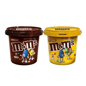  澳洲M&M牛奶巧克力豆640g/花生牛奶巧克力豆575g 甜蜜加倍亮丽色彩/045107 薄脆糖衣与巧克力豆甜蜜邂逅