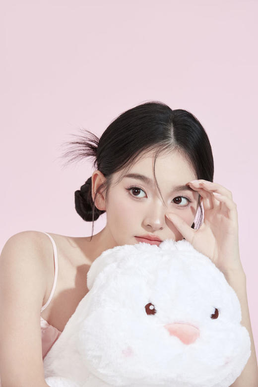 PuffGirl（Puff Girl）日抛 10片装  脸红兔兔 直径14.2mm着色13.6mm 商品图9