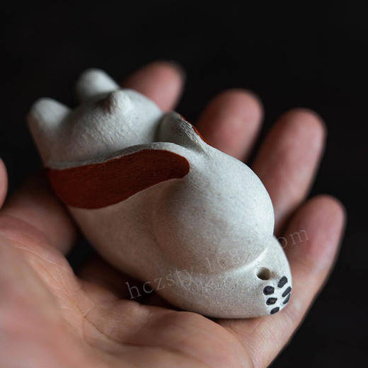 紫砂香插<兔子> 商品图3