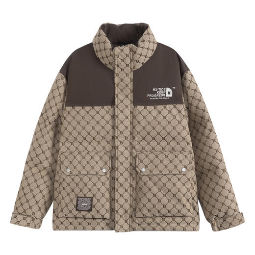 【社群秒杀】李晨同款HX 冬季短款立领羽绒服新国标90绒/S100340109101 商品图2