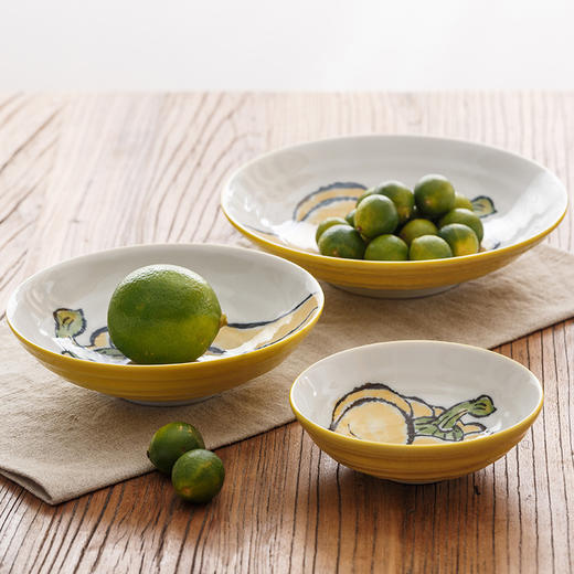 深盘<手绘蔬菜系列> 商品图0