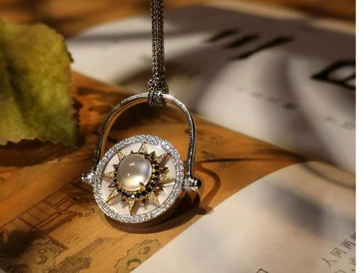 【幸运星】翡翠戒指、项坠两用款 商品图4