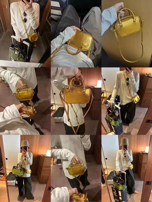 HIDEMI 叠穿神器 极简圆领超软糯宽松廓形长袖亲肤长袖T恤  巧克力色/浅灰色/黑色/白色 商品图2