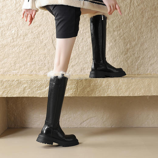 舒适百搭，超轻保暖舒适高筒靴ZYY-A608 商品图5