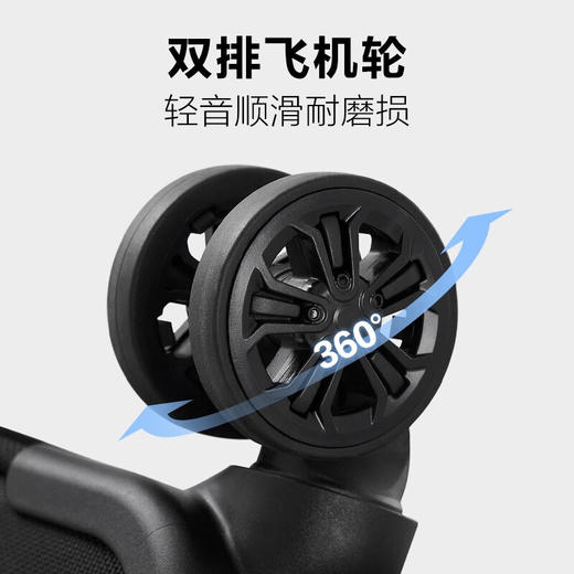 爱华仕商务旅行箱包男士行李箱登机箱牛津布拉杆箱布箱出国大容量密码箱 20英寸登机箱 商品图3