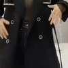 奢姿2024年冬装新款大码女装中长款双面呢外套胖妹妹翻领气质外套6534102318 商品缩略图2