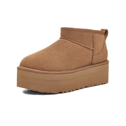 【3-7天发货】UGG秋冬女士舒适休闲经典平底/厚底纯色时尚雪地靴 商品图7