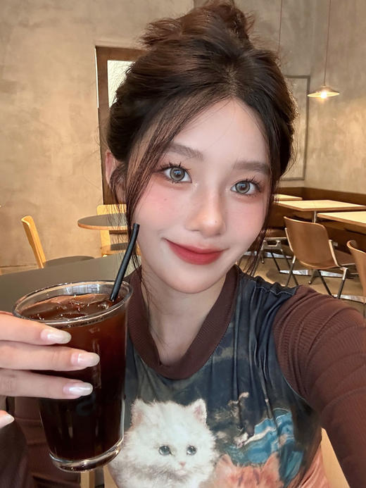 PuffGirl（Puff Girl）日抛美瞳 纯真小鹿 直径14.2mm着色13.5mm 商品图5