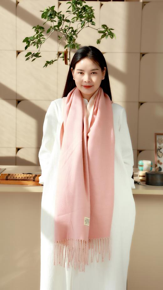 温小暖食草堂优物拼团——“双面羊绒围巾” 商品图2