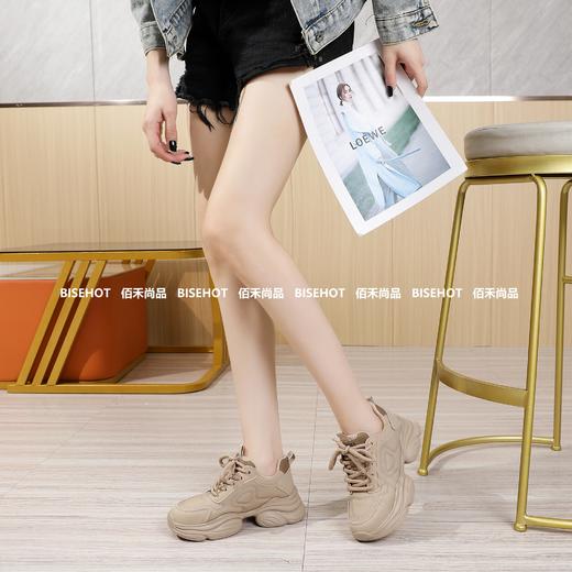 新品女士冬季加绒厚底休闲百搭老爹鞋253B35558（W） 商品图1