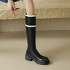 秋冬季新款，撞色长筒靴子HCY-5035 商品缩略图7