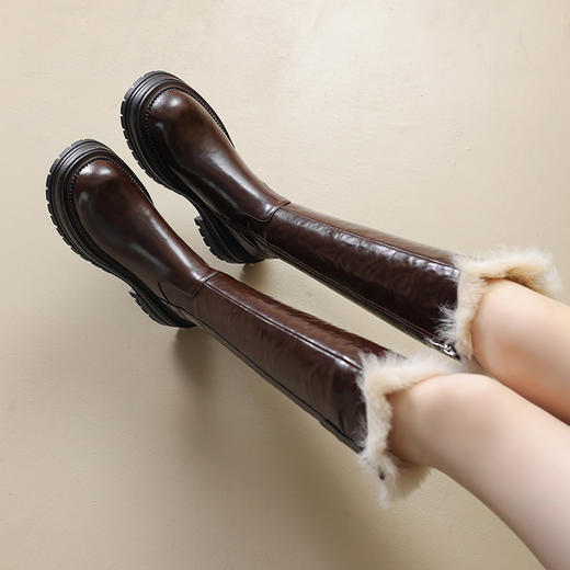 舒适百搭，超轻保暖舒适高筒靴ZYY-A608 商品图9