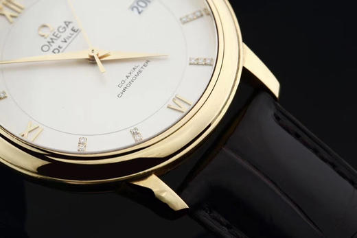 欧米茄18Ｋ电镀黄金蝶飞424.53.40.20.52.001！ 型号整表。极品状态40大直径。钻石刻度。2500机芯。走时好 商品图6