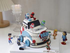 汪汪队蛋糕（提前2-3天预定）