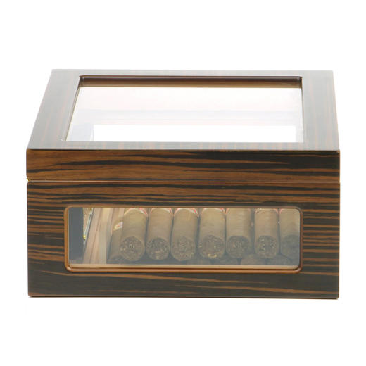 德国Adorini  Treviso Deluxe Glass Top Humidor 雪茄保湿盒可视高透玻璃 商品图2