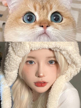 PuffGirl（Puff Girl）日抛 布偶甜心 直径14.2mm着色13.5mm