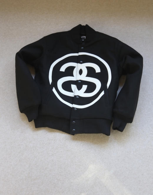 喜新厌旧 换装季 哈！情侣段 Stussy 棒球领 羊毛呢夹棉 夹克 短外套 商品图0