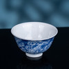 青花万花吉祥杯 商品缩略图5