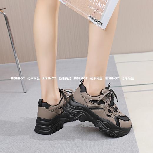 新品女士冬季加绒厚底百搭老爹鞋253B35559（W） 商品图1