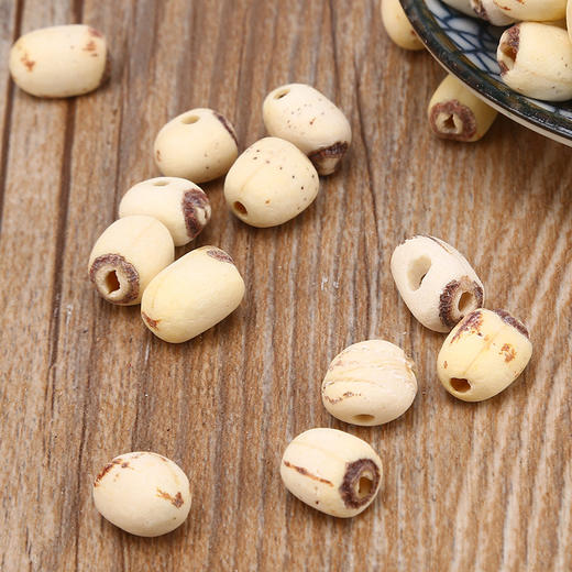 河谷上方 磨皮小白莲500g散装去芯白莲子磨皮无硫干货产地直供通芯莲子 商品图1