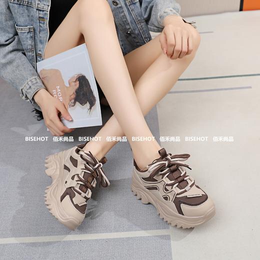 新品女士冬季加绒厚底百搭老爹鞋253B35559（W） 商品图7