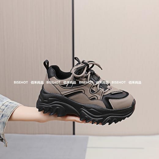 新品女士冬季加绒厚底百搭老爹鞋253B35559（W） 商品图6