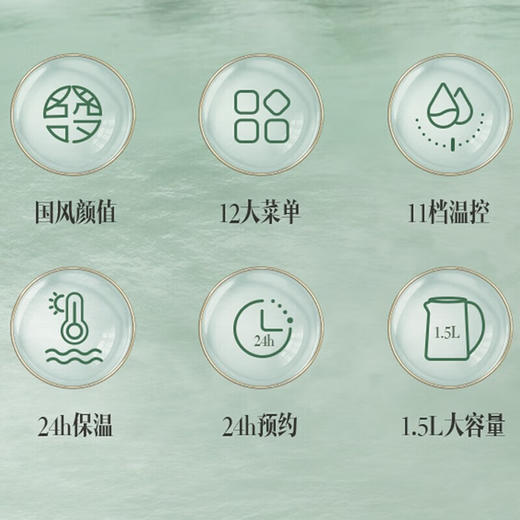 九阳（Joyoung）养生壶迷你玻璃花茶壶煮茶器 12大功能电水壶热水壶烧水壶 恒温水壶保温 K15D-WY6123 商品图2