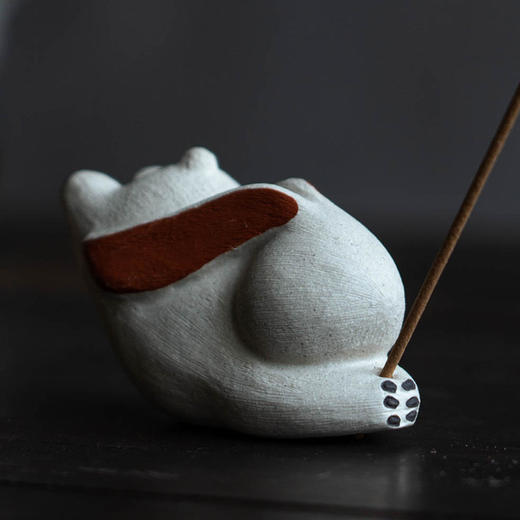 紫砂香插<兔子> 商品图1