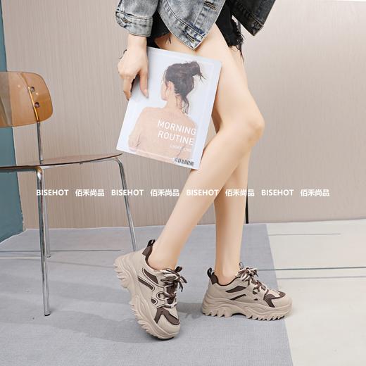 新品女士冬季加绒厚底百搭老爹鞋253B35559（W） 商品图2