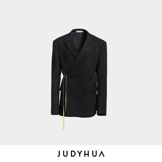 JUDYHUA 系带设计西服 商品图0