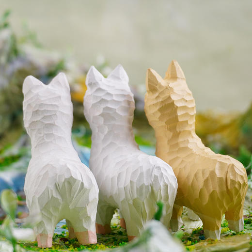 木雕<羊驼> 商品图2