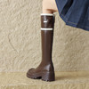 秋冬季新款，撞色长筒靴子HCY-5035 商品缩略图3