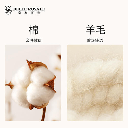 大圆领高级羊毛打底衫秋冬新款纯棉内搭长袖上衣肌底衣SZ2687 商品图4