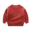 【超柔软触感❗️纯色保暖毛衣】男女童毛衣纯色打底外搭 安迪绒柔软保暖厚款 英伦秋冬针织上衣 儿童父亲节礼物新年礼盒年货礼盒 商品缩略图0
