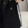 奢姿2024年冬装新款大码女装中长款双面呢外套胖妹妹翻领气质外套6534102318 商品缩略图4
