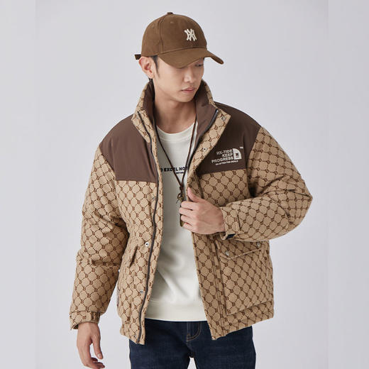 【社群秒杀】李晨同款HX 冬季短款立领羽绒服新国标90绒/S100340109101 商品图1