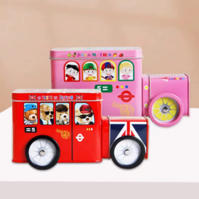 马来西亚伦敦WF混合果味软糖凝胶糖果200g 小粉车/小红车激萌造型外观多种水果味 062152/063696