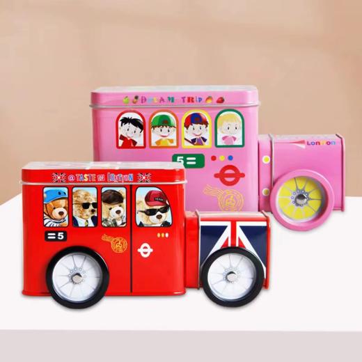 马来西亚伦敦WF混合果味软糖凝胶糖果200g 小粉车/小红车激萌造型外观多种水果味 062152/063696 商品图0