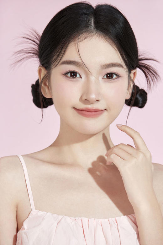 PuffGirl（Puff Girl）日抛 10片装  脸红兔兔 直径14.2mm着色13.6mm 商品图8