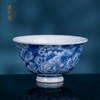 青花万花吉祥杯 商品缩略图0