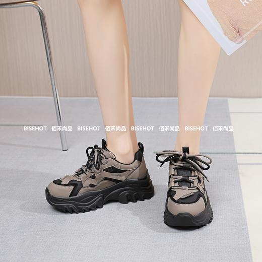 新品女士冬季加绒厚底百搭老爹鞋253B35559（W） 商品图4
