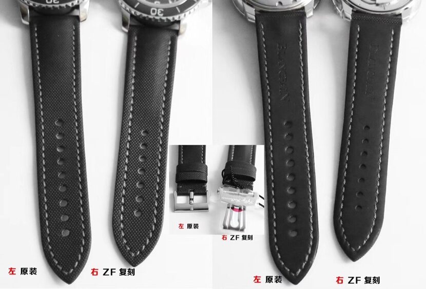 ZF厂宝珀一比一超A高仿手表五十噚系列5015-1130-52A对比正品评测