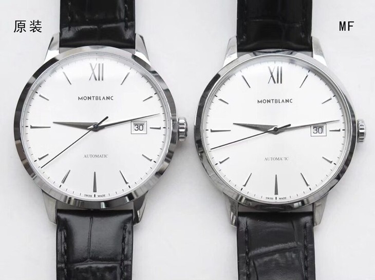 MF厂万宝龙一比一超A高仿手表传承典藏系列U0111622对比正品评测