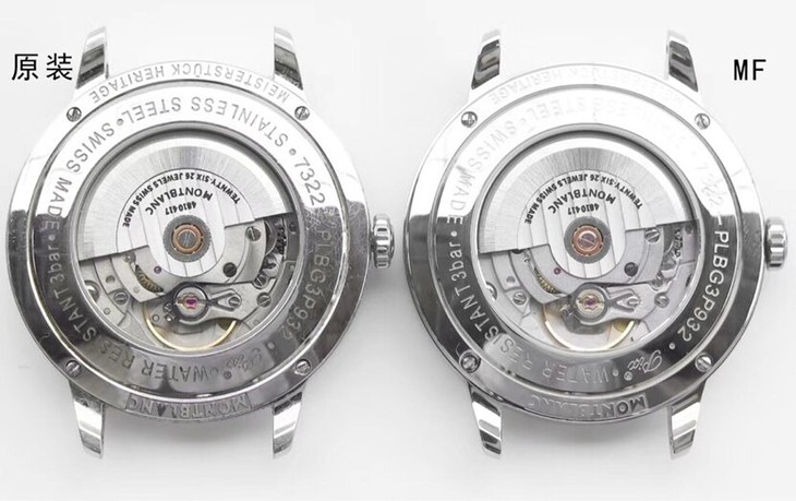 MF厂万宝龙一比一超A高仿手表传承典藏系列U0111622对比正品评测