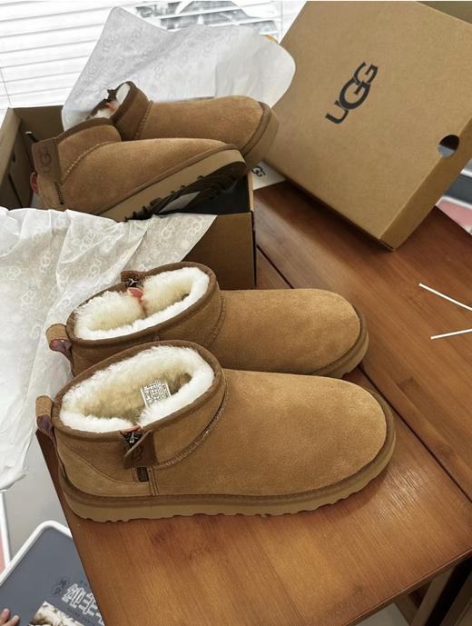 【女款】河南桑坡雪地靴 周冬雨皮标拉链 35-40码 商品图2