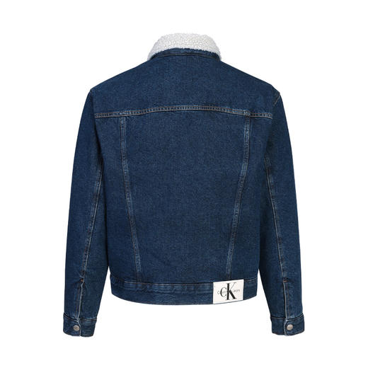 CK 卡文·克莱 男女通款 仿羊羔毛内里/保暖牛仔夹克外套 11807 商品图2