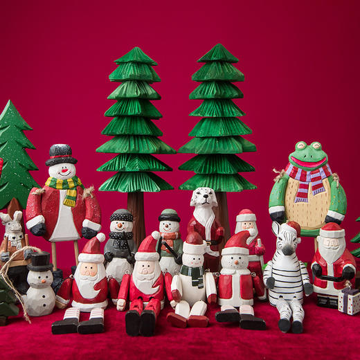 木雕<圣诞> 商品图0