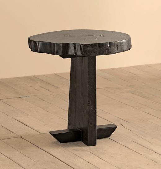 城喧 一层客厅 古木圆形小茶 商品图3