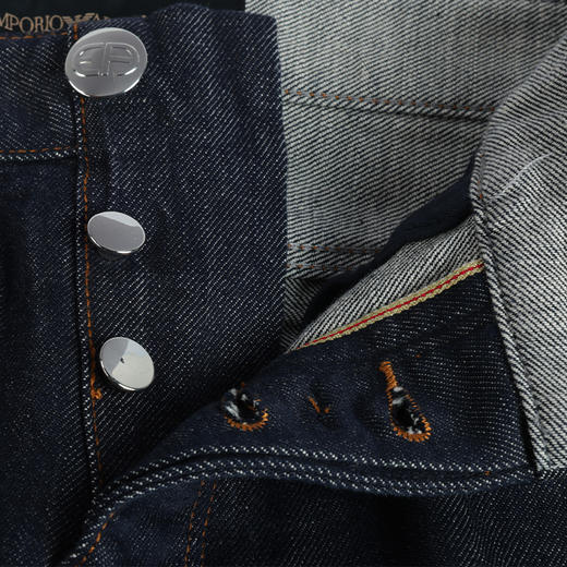 Emporio Armani 阿玛尼 弹棉直筒休闲牛仔长裤 11829 商品图3